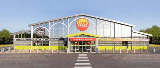La construction du magasin Grand Frais se poursuit à Épinal