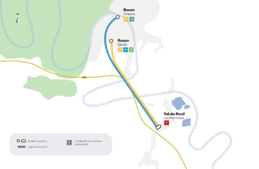 Covoit'ici, une nouvelle ligne de covoiturage lancée entre Rouen et Val-de-Reuil