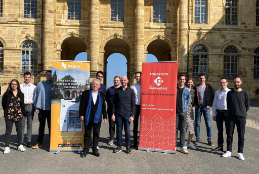 Henoo avec la Fondation du Patrimoine