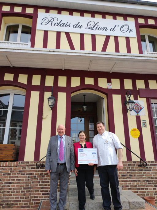 Londinières : Le restaurant Le Relai du Lion d’Or obtient le label Normandie Qualité Tourisme