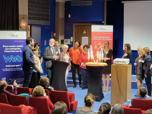 BGE Côte-d’Or et BGE Saône-et-Loire Ain célèbrent 10 ans de fusion