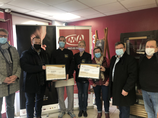 Remise de diplômes aux artisans picards aux mains d’or