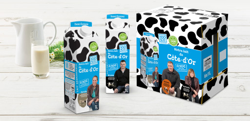 La première brique de "Lait 100% Côte-d’Or " est désormais en rayon