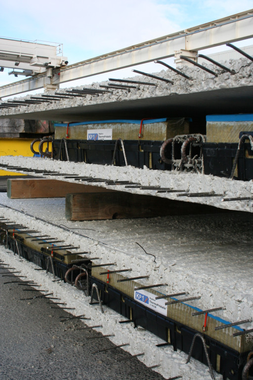 Quand le béton recycle son bois