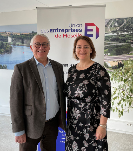 Cécile Castro-Carrere, nouvelle déléguée générale de l’Union des entreprises de Moselle