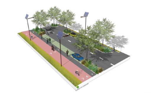 Réaménagement du parc d’activités du Malaquis au Trait