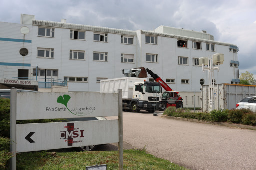Épinal : extension du centre de dialyse de la Clinique La Ligne Bleue