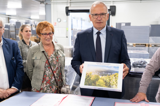 Patrick Weiten visite l’entreprise Alizé Group