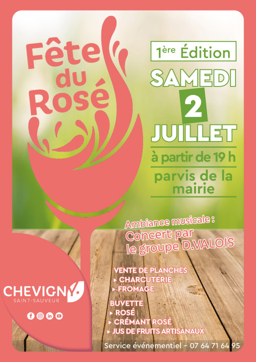 La première édition de la Fête du Rosé bientôt à Chevigny-Saint-Sauveur