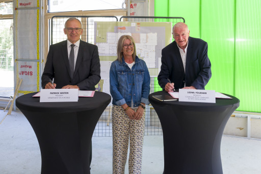 Patrick Weiten visite le territoire de Rombas