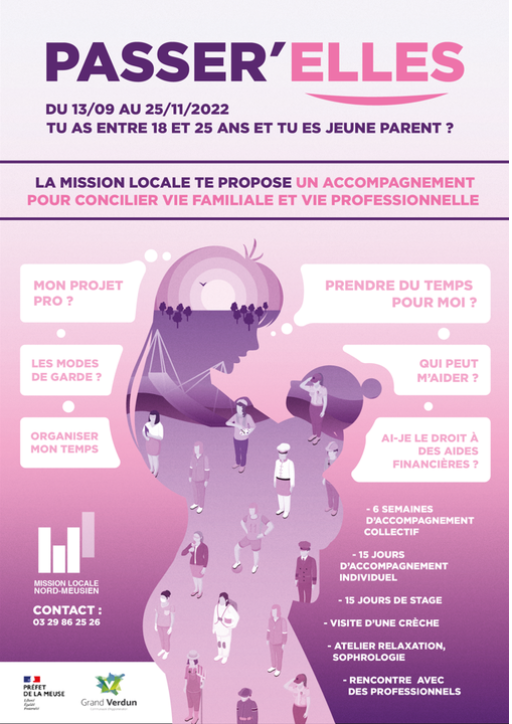 Reconduction du projet Passer’Elles à Verdun