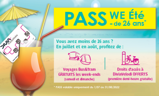 Le "Pass We Eté-26 ans" est de retour