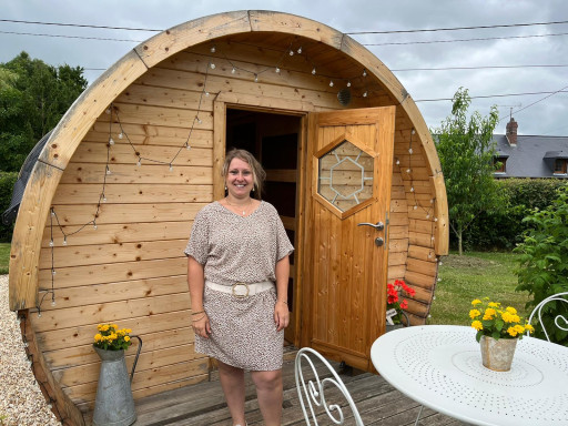 Morville-sur-Andelle : dormir dans un tonneau avec Insolit O Verger