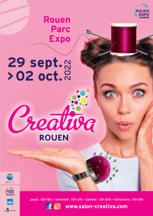 Le Salon Créativa Rouen est de retour !