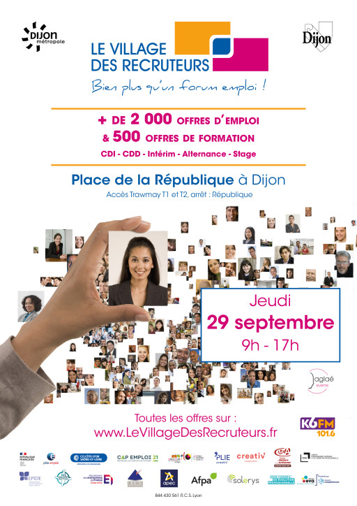 Dijon prépare la 5ème édition du Village des Recruteurs