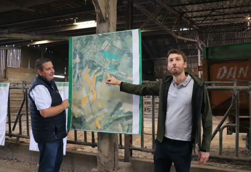 Une ferme d'élevage pilote en polyculture-élevage à Liercourt