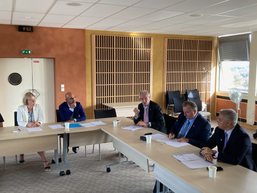 Le Président de l’Agefiph en visite au siège de l’Urssaf Bourgogne