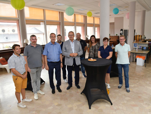 Patrick Weiten en visite sur le territoire de Boulay