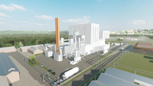 Dombasle Énergie pose la première pierre de sa chaufferie CSR