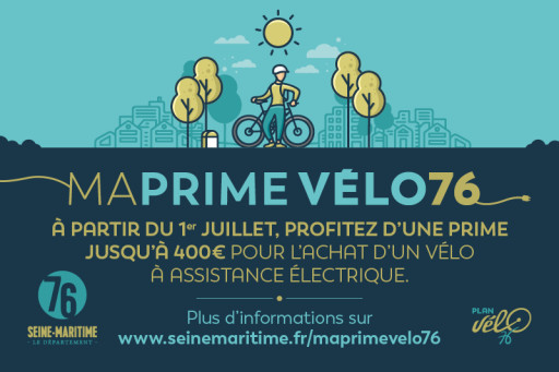 Ma Prime Vélo 76 : la prime vélo de 400 € touche à sa fin