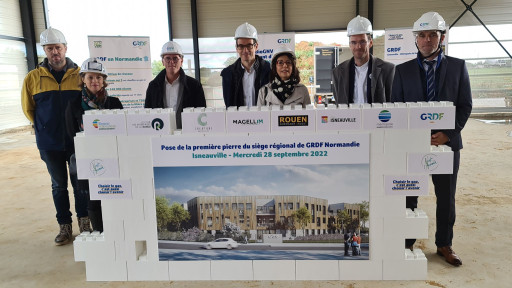 Isneauville : un nouveau siège régional pour les salariés de GRDF