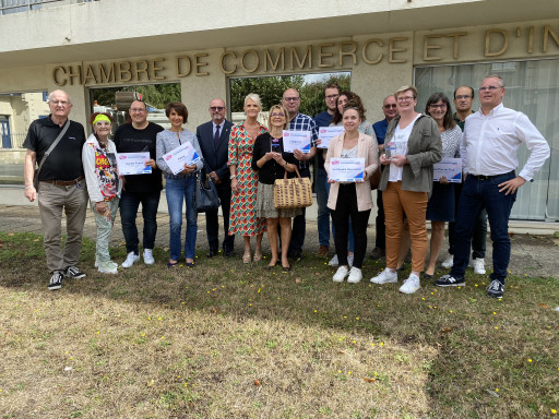 Des trophées Qualité commerce décernés à 13 commerçants de Soissons et de Belleu