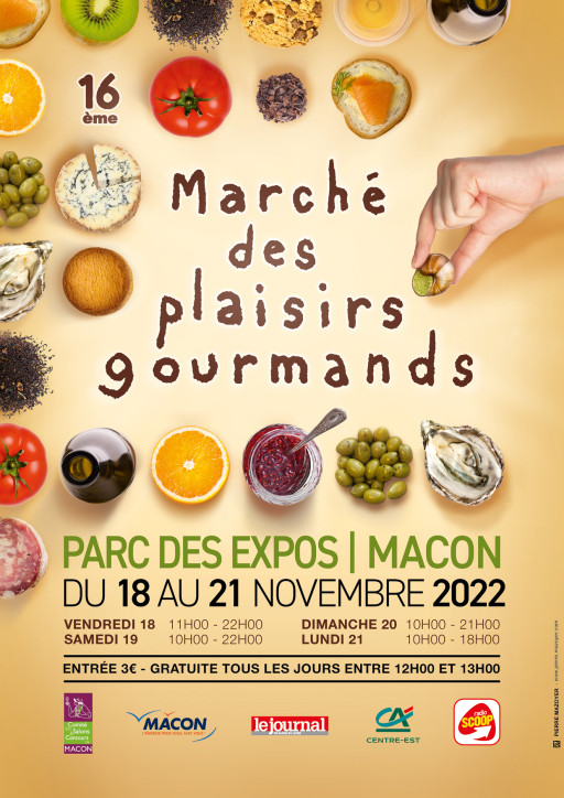 Mâcon : Le Marché des Plaisirs Gourmands est de retour en novembre