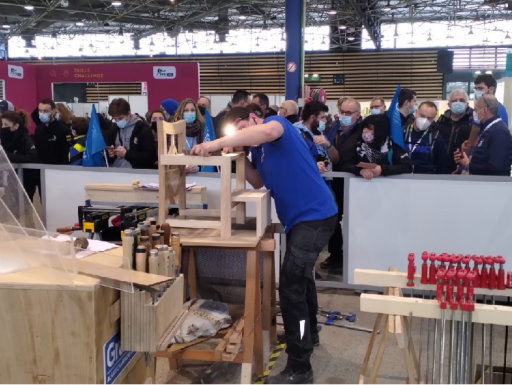 Maxime Bloqué aux finales internationales des WorldSkills 2022