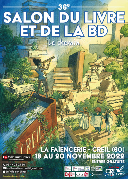À Creil, suivre son chemin au Salon du livre et de la BD