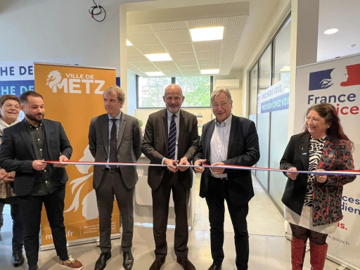 Inauguration du guichet France services