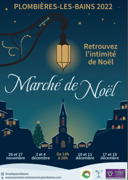La 26e édition du marché de Noël à Plombières-les-bains