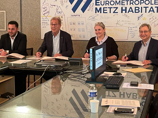La SEM Eurométropole de Metz Habitat s’engage en faveur des acteurs locaux du bâtiment