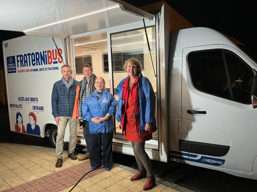 Avec le Fraternibus, le Secours Catholique sillonnera les routes de l'Oise