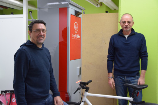 KeepMyBike dévoile son premier prototype