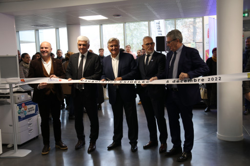 Saint-Etienne-du-Rouvray : L'Esigelec inaugure son nouveau bâtiment pédagogique
