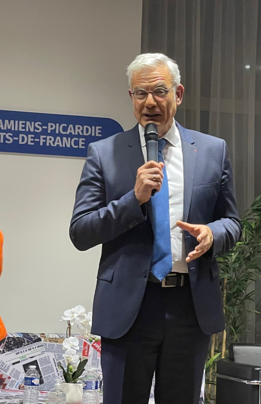Le président de CCI France à la CCI Amiens-Picardie