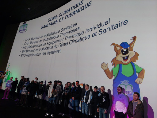 Le CFA BTP de Moselle a récompensé ses talentueux apprentis