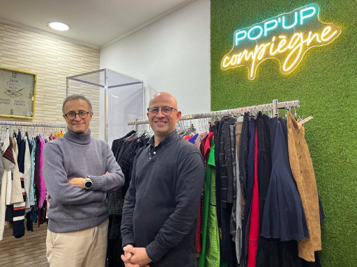 Compiègne : Sapé.e, le magasin de seconde main ouvre la première boutique éphémère de France