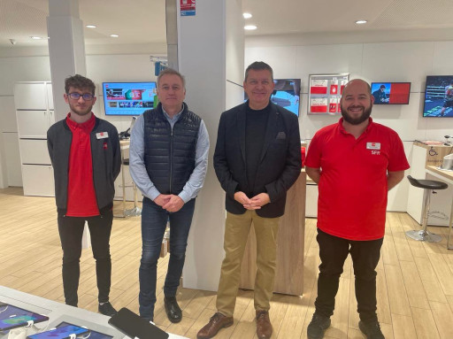 La 5G SFR arrive dans les agglomérations de Portes de France-Thionville et du Val de Fensch