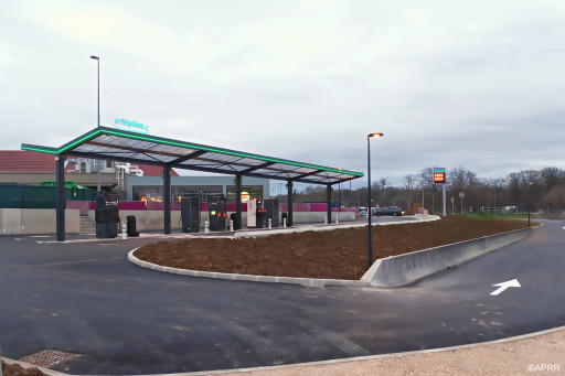 e-Vadea ouvre une station de recharge ergonomique sur une aire de l'A31