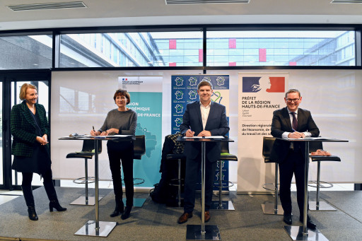 Signature d’un partenariat inédit autour de la formation dans les Hauts-de-France