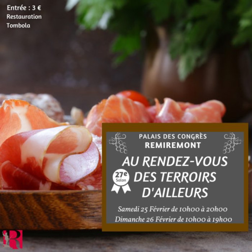 Salon «Au Rendez-vous des Terroirs d’ailleurs» : 27e édition en vue