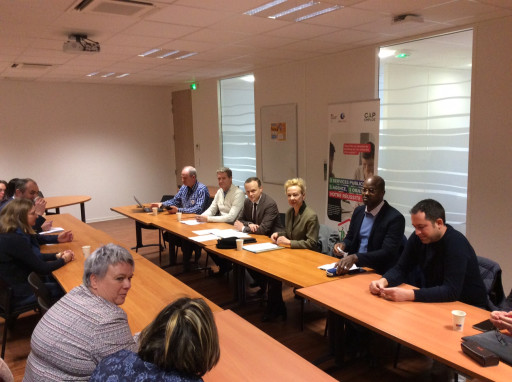 La préfète de la Meuse visite le lieu unique Pôle emploi - Cap emploi