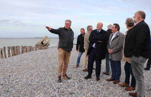 Cayeux-sur-Mer : des pieux en bois pour protéger la route blanche et les bas champs