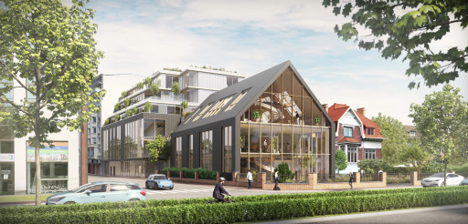 Marcq-en-Baroeul : Le futur immeuble de bureaux Le Pearl déjà distingué