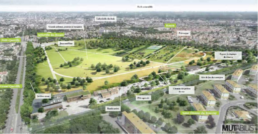 La Métropole lance un appel à candidatures pour un local commercial au Parc du Champ des Bruyères