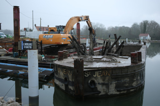 À Aire-sur-la-Lys, le port de plaisance se dessine