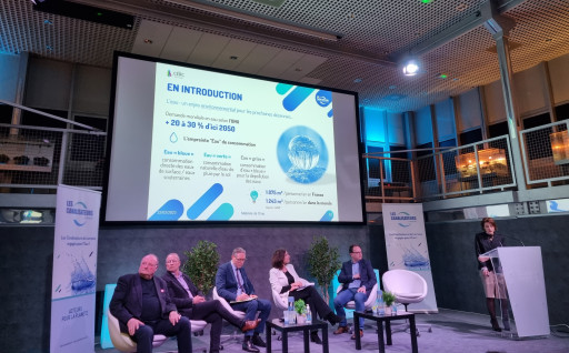 Au Cescom de Metz-Technopôle, les Canalisateurs Lorraine interpellent sur l’urgence de l’eau