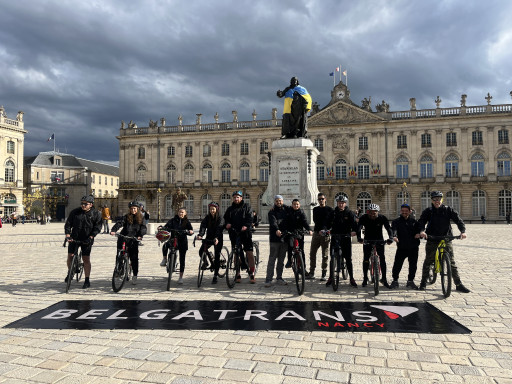 Le transporteur Belgatrans organise une randonnée cycliste