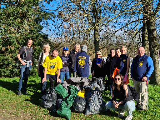Les Lions Club mosellans mobilisés pour l’environnement